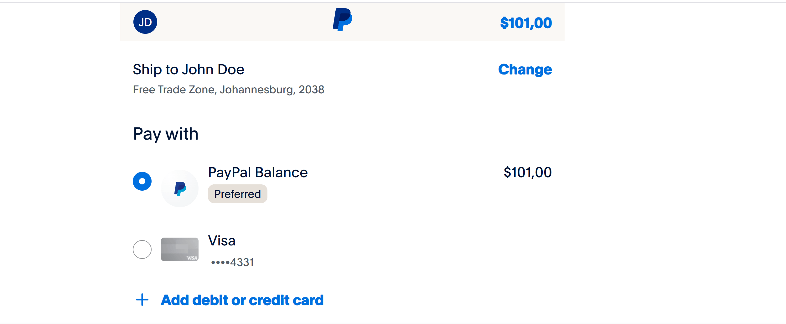 Payment Gateway Screenshot